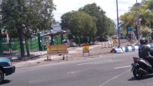 Jalan di Depan Masjid Jami’ Baitul Amin Akan Dibuka Kembali, Tembus ke Stasiun