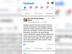 Warganet Keluhkan Operasi Lalu Lintas Blusukan di Pasar, Ini Penjelasan Kasatlantas