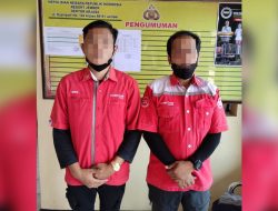Gunakan Seragam PT. Telkom dan Gulung Kabel, 2 Pria Diringkus Polisi