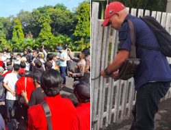 Diberi SP Direktur, Buruh Segel Kantor PDP Kahyangan