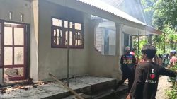 Ditinggal Kerja,Janda 2 Anak Asal Jember Histeris Lihat Rumahnya Habis Terbakar