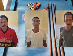 Main Bilyard Campur Judi, 3 Warga Jember Dipastikan Lebaran di Penjara