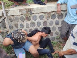 Curi Motor Pencari Rumput, Dua Pemuda Di Jember Babak Belur Di Massa