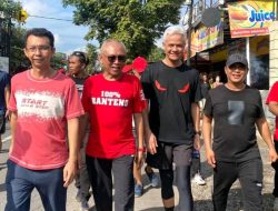 Ke Jember, Ganjar Nikmati Car Free Day, Dan Ingatkan Warga Bijak Bermedia Sosial
