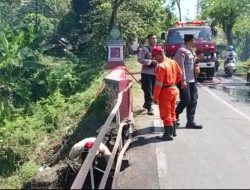 ODGJ Di Jember Bakar Jembatan, Satu Pemadam Kebakaran Diterjunkan