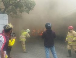 Diduga Kebocoran Gas, Hotel di Jember Terbakar