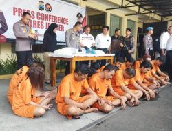 Hanya 1 Bulan, 14 Pemuja Narkoba Dibubuti Satreskoba Polres Jember