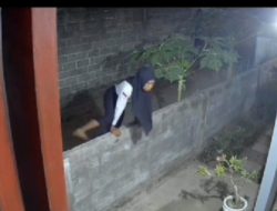 Rekaman CCTV Maling Pakaian Dalam Nyamar Pakai Seragam SMP, Viral di Dunia Maya