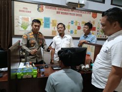 Nekat Hendak Tawuran, Pemuda Dijember Ditangkap Polisi Bawa Sajam