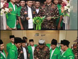 Kunjungan ke Banyuwangi, Ketum PP GP Ansor Resmikan Kantor Baru PC GP Ansor Banyuwangi