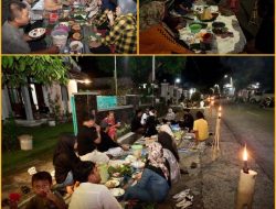 Ribuan Orang Ramaikan Tumpeng Sewu Desa Adat Kemiren Banyuwangi