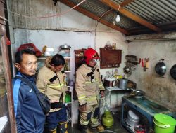 Tabung Gas Elpiji bocor, Rumah di Banyuwangi Nyaris Terbakar