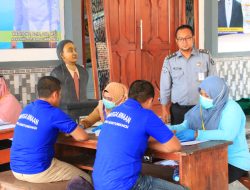 Cegah Adanya Penularan HIV, Warga Binaan Lapas Banyuwangi Ikuti program Mobile VCT