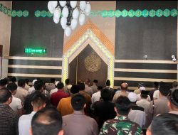 Polresta Banyuwangi Gelar Sholat Ghaib untuk Pengemudi Ojek Online