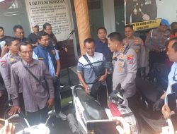 Polisi kembalikan sepeda motor hasil curian kepada pemiliknya