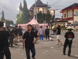 Disusupi Pelajar, Lemparan Bom Molotov Akhiri Demo Mahasiswa di Jember