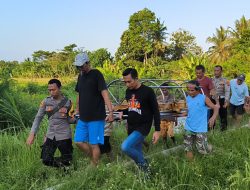 Jenazah Lelaki Ditemukan di Saluran Irigasi Persawahan Rogojampi