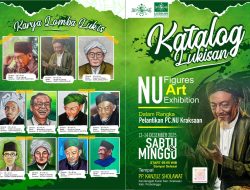 Dalam Rangka Pelantikan PCNU Kraksaan, LESBUMI Gelar Pameran Lukisan Tokoh NU
