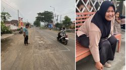 Ibu Muda Dijember Terjungkal Akibat Jalan Provinsi Yang Rusak Parah