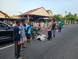 Tabrakan Beruntun, Pengendara Motor Tewas di TKP