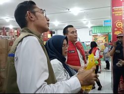 Sidak Pasar Temukan Minyak kita dijual dengan harga diatas HET, satgas pangan beri peringatan