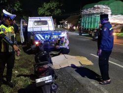 Tabrak Pejalan Kaki, Pengendara Honda Beat Tewas di TKP