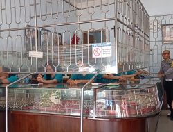 Jelang Lebaran, Polisi Genteng Siaga di Toko Emas dan Pasar Antisipasi 3C