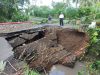 Jembatan Tapansari Sraten Ambrol Diterjang Banjir, Akses Warga Sraten Terputus