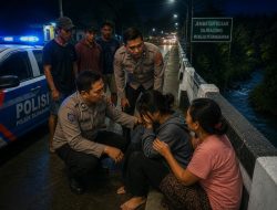 Polisi dan Warga Gagalkan Aksi Perempuan Hendak Lompat ke Sungai