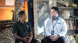 Limbah Kayu Pantai Disulap Jadi Kerajinan Bernilai Ekspor oleh Wayan, Nasabah PNM ULaMM Denpasar