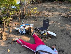 Pemancing Lansia Ditemukan Meninggal Tengkurap di Muara Lampon Banyuwangi