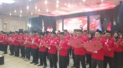 Kolaborasikan Pengurus Muda dan Senior, DPD PDI Perjuangan Jatim, Lantik 31 PAC di Jember