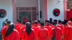 Hari Lahir Pancasila Jadi Momentum Konsolidasi, DPC PDI Perjuangan Banyuwangi Gelar Upacara Bendera