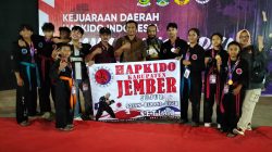 Kejurda Hapkido Se-Jatim, Kabupaten Jember Borong 8 Medali