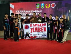 Kejurda Hapkido Se-Jatim, Kabupaten Jember Borong 8 Medali