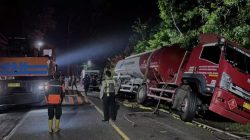 Truk Tangki Pertamina Terperosok di Jalur Gumitir, Arus Banyuwangi-Jember Sempat Buka Tutup