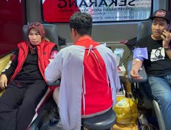 Peringati Bulan Bung Karno, Donor Darah DPC PDI Perjuangan Banyuwangi Diserbu Warga
