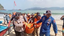 Pemancing yang hilang terbawa Arus, akhirnya ditemukan Tim SAR dalam kondisi Meninggal Dunia
