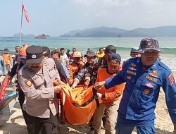 Pemancing yang hilang terbawa Arus, akhirnya ditemukan Tim SAR dalam kondisi Meninggal Dunia