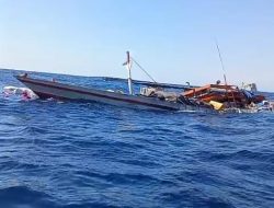 KM Genius Tenggelam di Perairan Utara Bali usai Mati Mesin, 6 ABK Dievakuasi Tim SAR