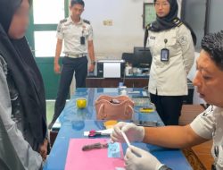 Pengunjung Wanita Lapas Banyuwangi diamankan petugas Selipkan Sabu di karet Celana