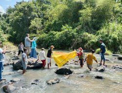 Lansia Hilang 5 Hari Ditemukan Meninggal Mengapung di Sungai Kabat Banyuwangi