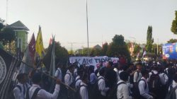 Protes Penjaringan Rektor, Ribuan Mahasiswa UIN KHAS Jember Demo Gedung Rektorat