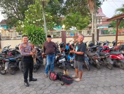 Polisi Gerebek diduga Tempat Sabung Ayam di Muncar, 31 Motor Diamankan