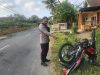 Dua sepeda motor terlibat kecelakaan, Satu Pengendara Tewas